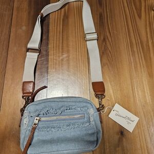 Universal Thread Denim Blue Crossbody Bag